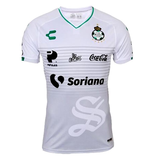 Camiseta Santos Laguna Tercera equipo 2018-19 Blanco